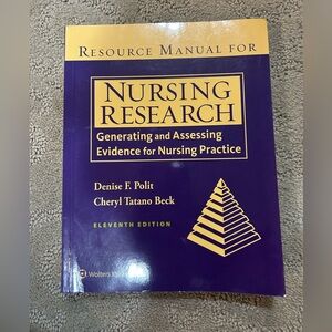 Resource Manual for Nursing Research 11th Edition Polit Beck 9781975112264